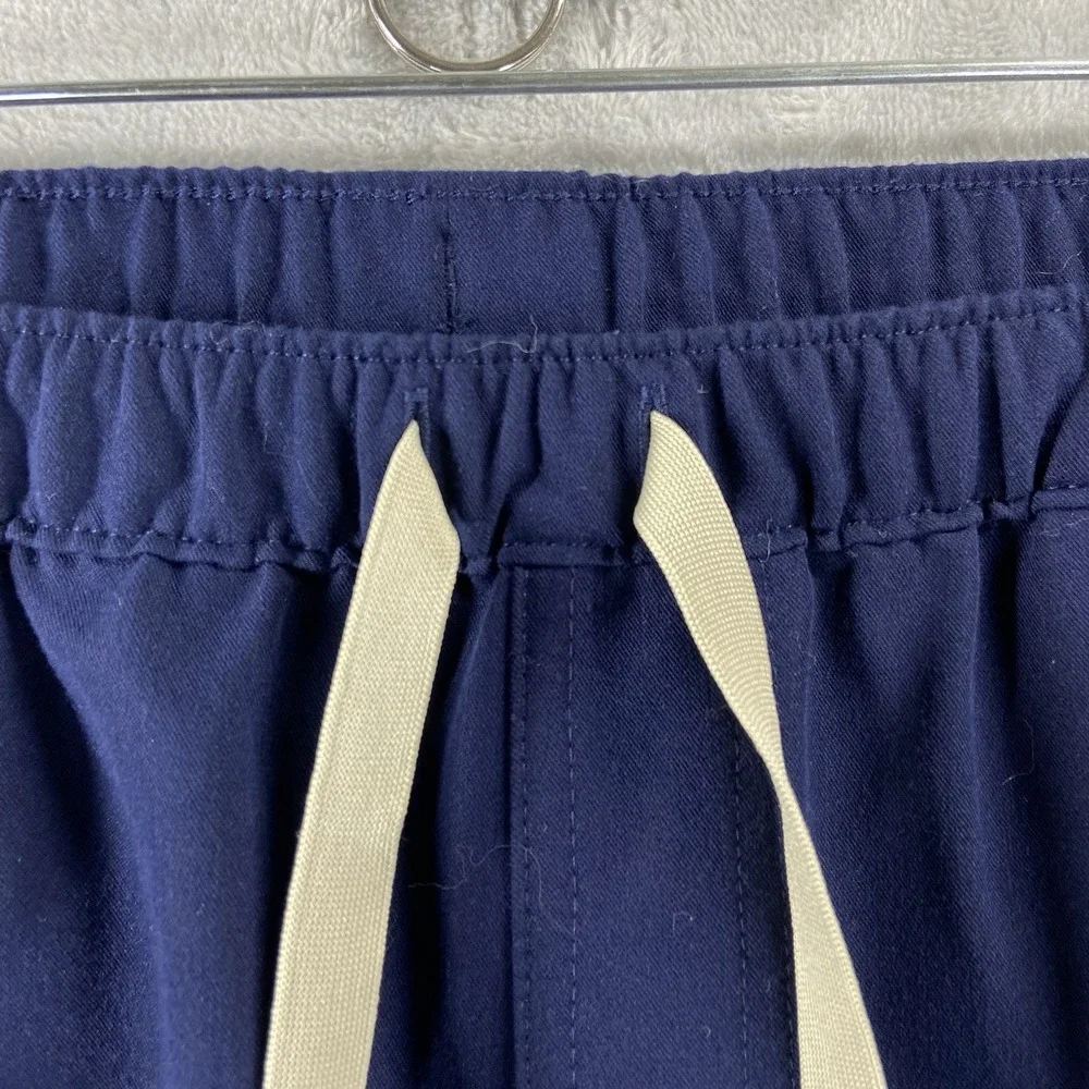 FIGS Scrub Pants men's XL 36x30 Pisco Basic Bottoms Blue Medical Drawstring